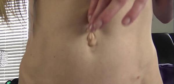  Emma belly button JOI